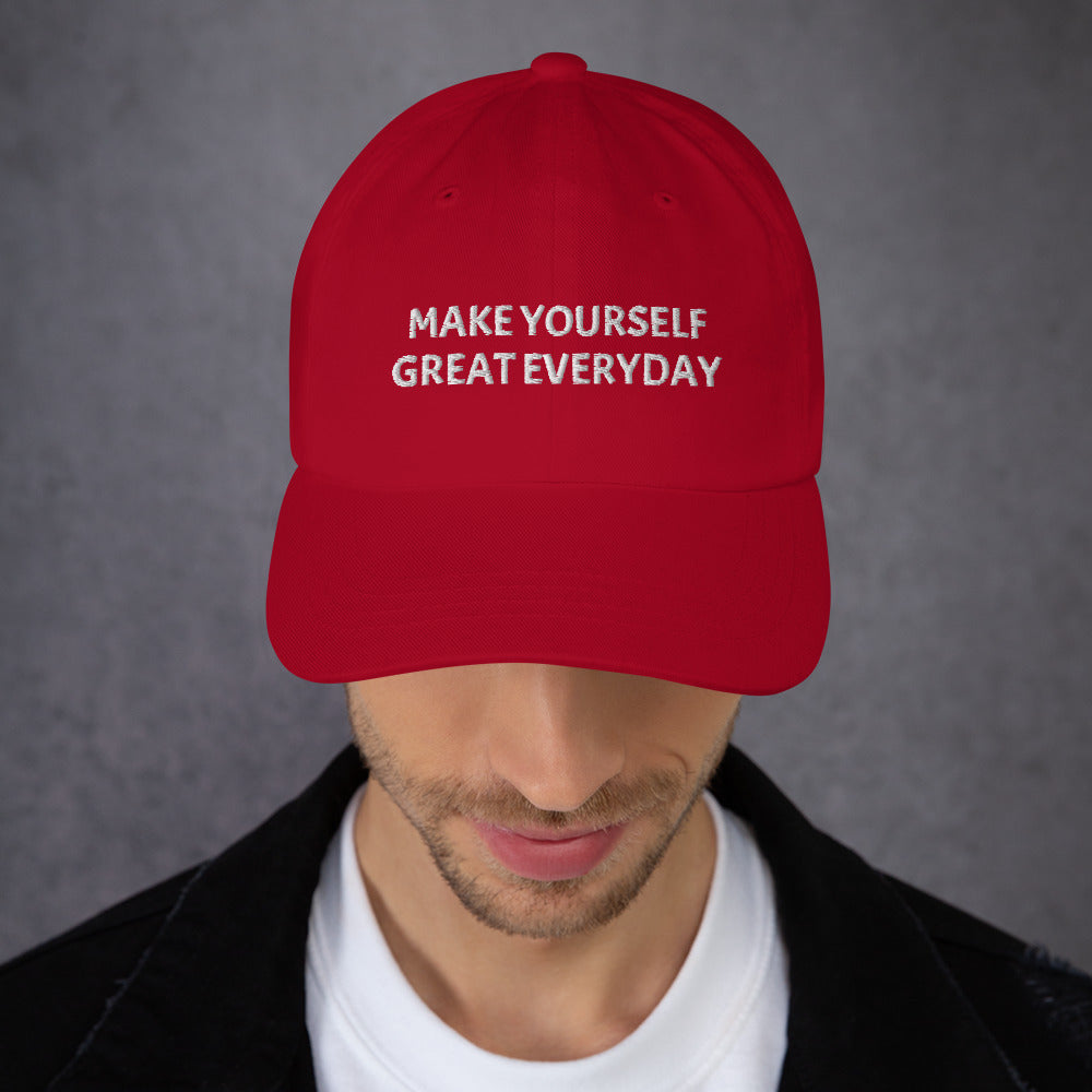 Dad hat Make Yourself Great Everyday